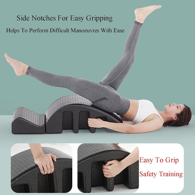 DOLOKEE Spine Corrector Pilates, S Curve for Balance Pilates Spine Corrector Equipment Core Strengthening and Back Pain Relief - Image 4